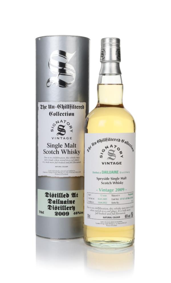 Dailuaine 12 Year Old 2009 (cask 307387 & 307404 & 307410) - Un-Chillf Single Malt Whisky