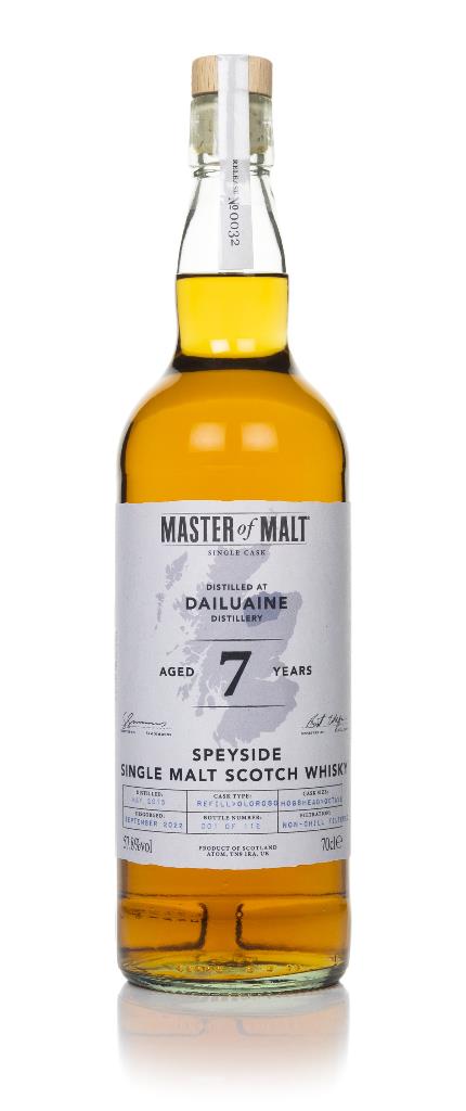 Dailuaine 7 Year Old 2015 Oloroso Finish Single Cask (Master of Malt) Single Malt Whisky