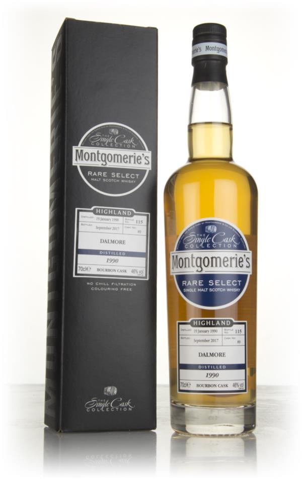 Dalmore 27 Year Old 1990 (cask 89) - Rare Select (Montgomeries) Single Malt Whisky