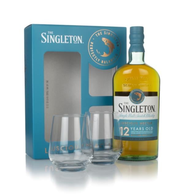 Singleton of Dufftown 12 Year Old Gift Pack with 2x Glasses Single Malt Whisky