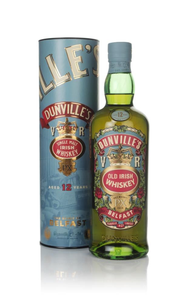Dunvilles Very Rare 12 Year Old Irish Single Malt Whiskey