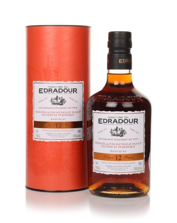 Edradour 12 Year Old 2011 Sherry Cask Strength Batch #1 Single Malt Whisky
