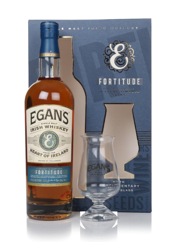 Egans Fortitude Gift Set with Glass Single Malt Whiskey