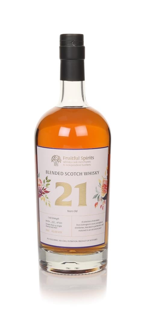 Blended Whisky 21 Year Old (cask 27) - Fruitful Spirits Blended Whisky