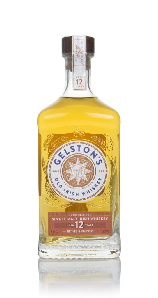 Gelstons 12 Year Old Rum Cask Finish Single Malt Whiskey