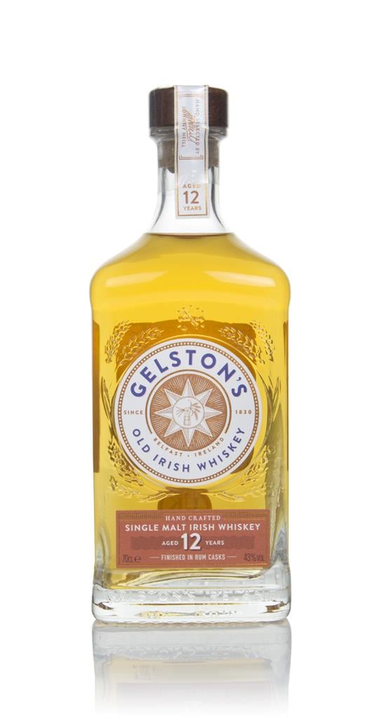 Gelston's 12 Year Old Rum Cask Finish Single Malt Whiskey