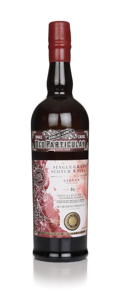 Girvan 16 Year Old 2008 (cask 19502) - Old Particular (Douglas Laing) Grain Whisky