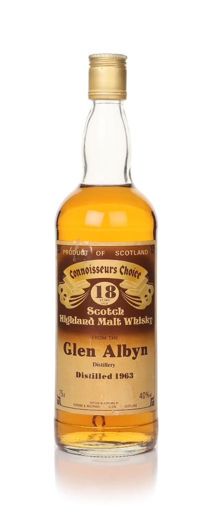 Glen Albyn 18 Year Old 1963 - Connoisseurs Choice (Gordon & MacPhail) Single Malt Whisky