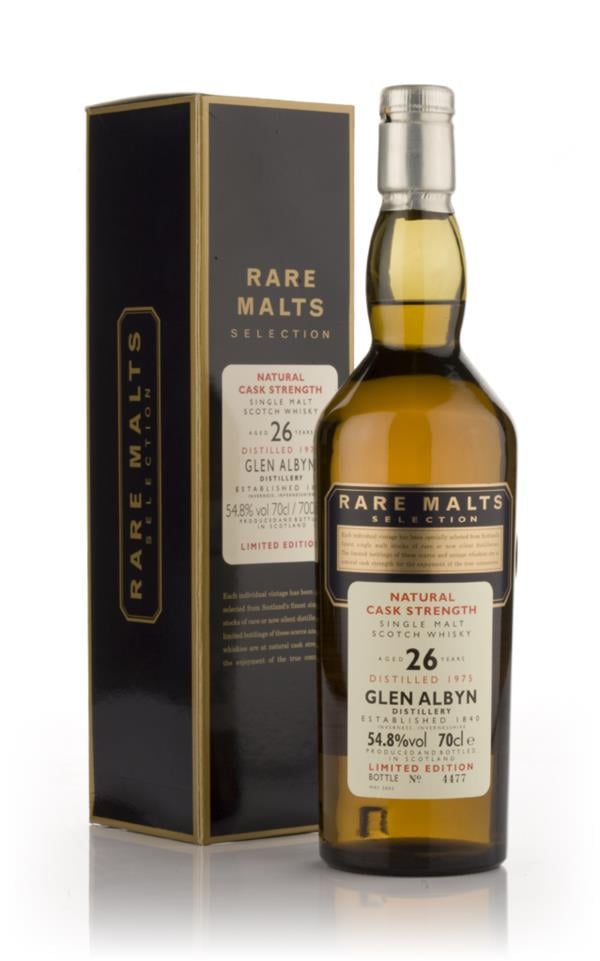 Glen Albyn 26 Year Old 1975 - Rare Malts Single Malt Whisky