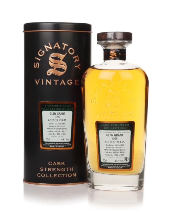 Glen Grant 27 Year Old 1995 (casks 88229 & 88235) - Cask Strength Coll Single Malt Whisky