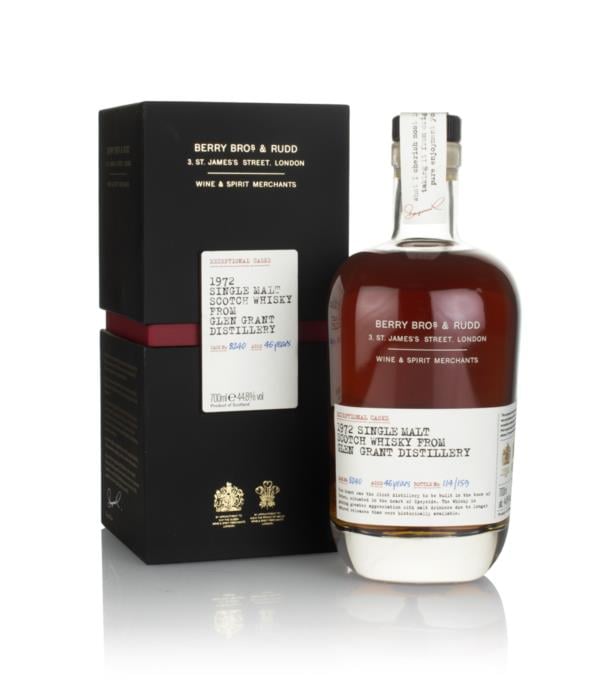 Glen Grant 46 Year Old 1972 (cask 8240) - Exceptional Casks (Berry Bro Single Malt Whisky