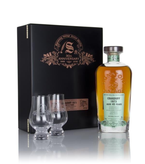 Craigduff 45 Year Old 1973 (cask 2518) - 30th Anniversary Gift Box (Si Single Malt Whisky