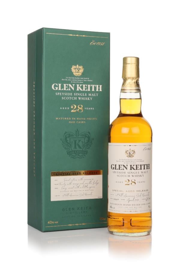 Glen Keith 28 Year Old - Secret Speyside Collection Single Malt Whisky