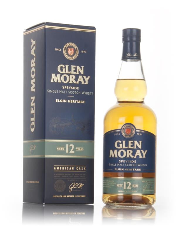 Glen Moray 12 Year Old - Elgin Heritage Single Malt Whisky