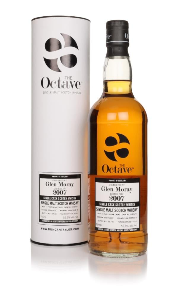Glen Moray 16 Year Old 2007 (cask 7040573) - The Octave (Duncan Taylor Single Malt Whisky