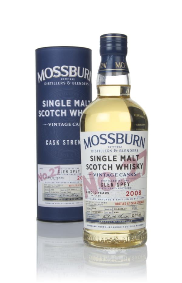 Glen Spey 10 Year Old 2008 - Vintage Casks (Mossburn) Single Malt Whisky