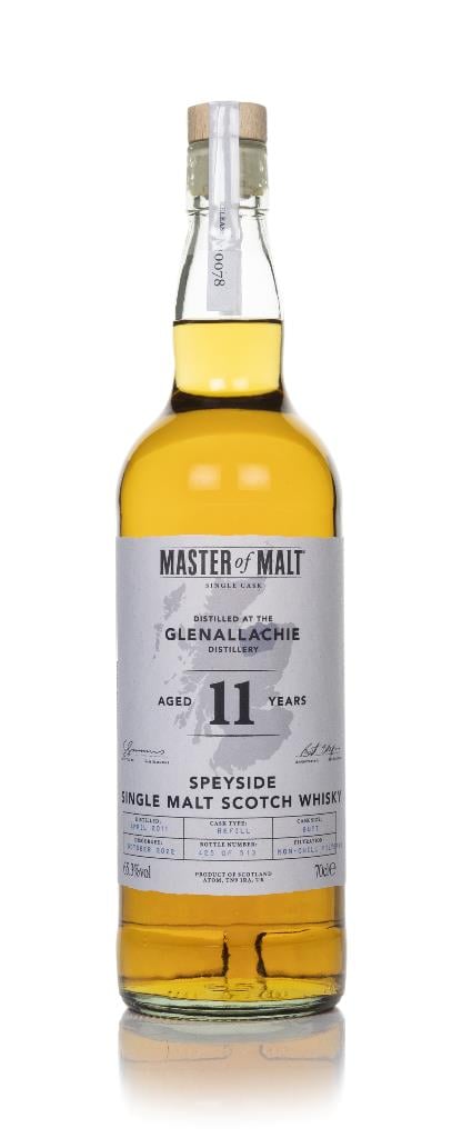 GlenAllachie 11 Year Old 2011 Single Cask (Master of Malt) Single Malt Whisky