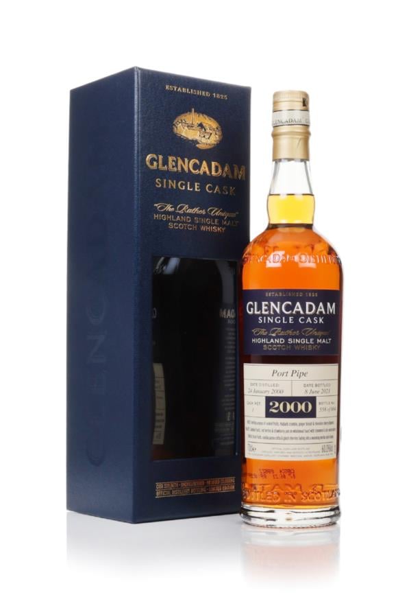 Glencadam 21 Year Old 2000 (cask 1) - Port Pipe Single Malt Whisky