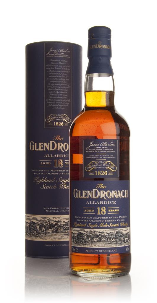 The GlenDronach 18 Year Old Allardice Single Malt Whisky