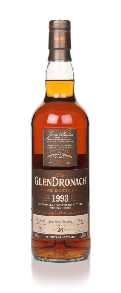 The GlenDronach 26 Year Old 1993 (cask 5856) Single Malt Whisky