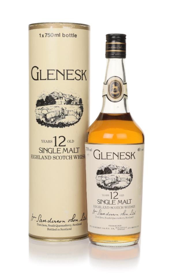 Glenesk 12 Year Old (WM Sanderson) - 1980s Single Malt Whisky