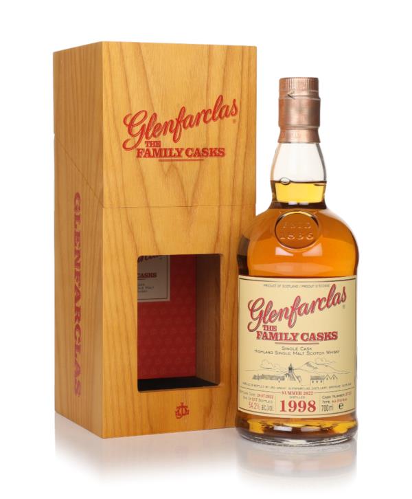 Glenfarclas 1998 (cask 3723) - Family Cask Summer 2022 Release Single Malt Whisky