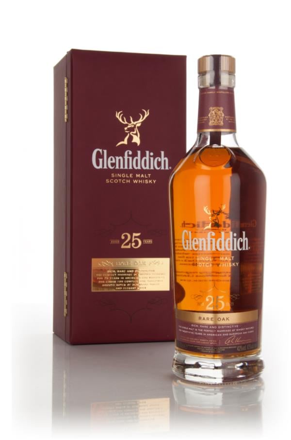 Glenfiddich 25 Year Old - Rare Oak Single Malt Whisky
