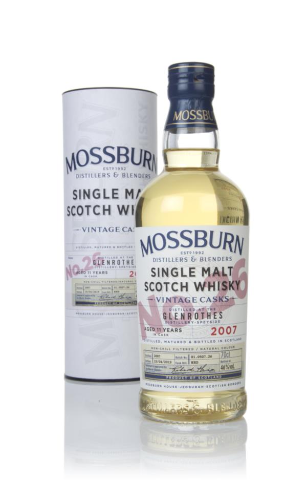 Glenrothes 11 Year Old 2007 - Vintage Casks (Mossburn) Single Malt Whisky