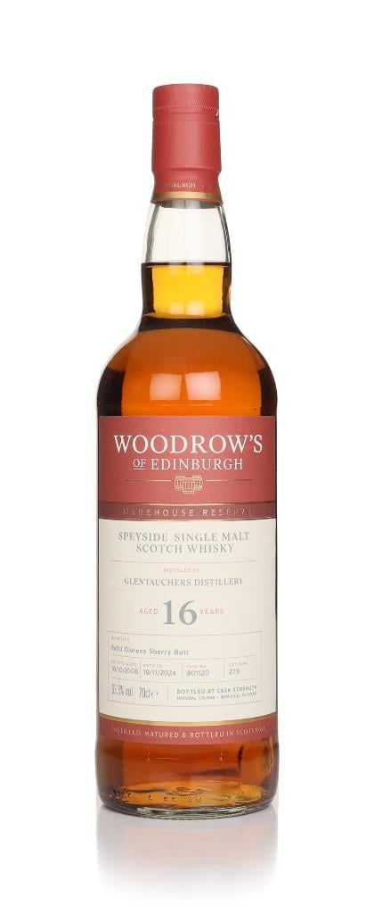 Glentauchers 16 Year Old 2008 (cask 901120) - Woodrows of Edinburgh Single Malt Whisky