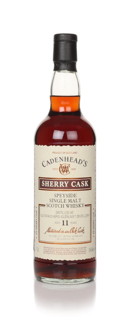 Glentauchers-Glenlivet 11 Year Old 2011 Sherry Cask - (WM Cadenhead) Single Malt Whisky