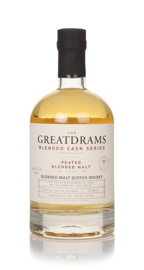 Peated Blended Malt 10 Year Old (cask GD-PBM-24) - Blended Cask Series Blended Malt Whisky