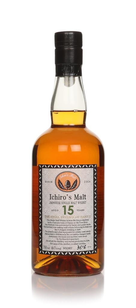 Ichiros Malt Hanyu 15 Year Old Single Malt Whisky