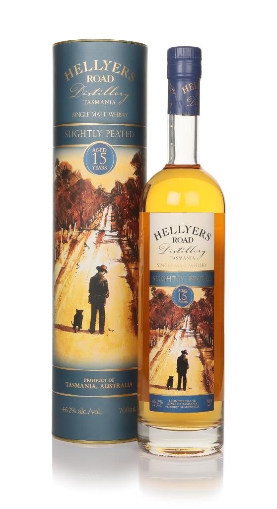 Hellyers Road 15 Year Old Slightly Peated Single Malt Whisky