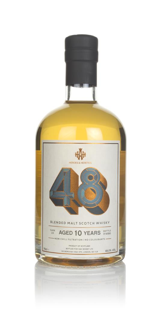 The 48 10 Year Old (Cask 23) - Heroes & Heretics Blended Malt Whisky