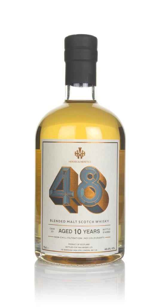 The 48 10 Year Old (Cask 23) - Heroes & Heretics Blended Malt Whisky