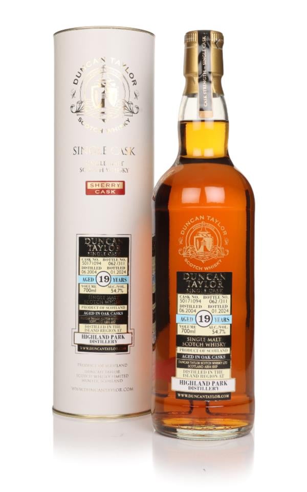 Highland Park 19 Year Old 2004 (cask 50171094) - Single Cask (Duncan T Single Malt Whisky