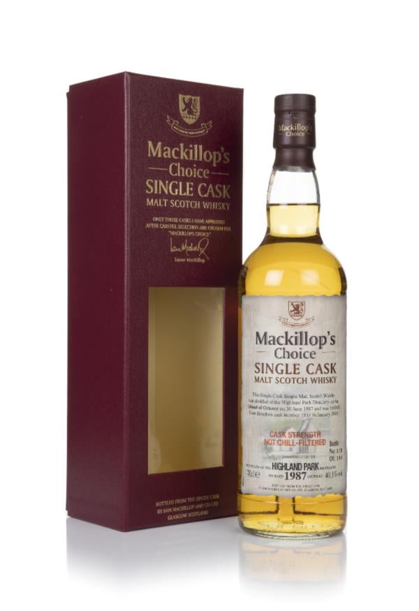 Highland Park 31 Year Old 1987 (cask 1551) - Mackillops Choice Single Malt Whisky