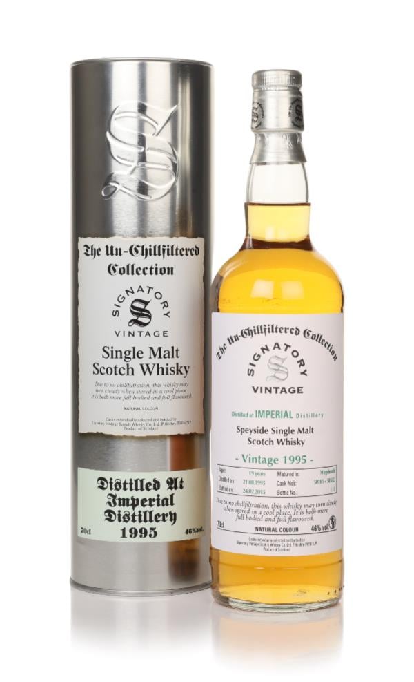 Imperial 19 Year Old 1995 (casks 50181 & 50182) - Un-Chillfiltered Col Single Malt Whisky