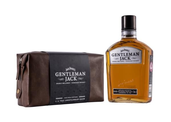 Jack Daniel's Gentleman Jack Gift Set with Wash Bag Tennessee Whiskey
