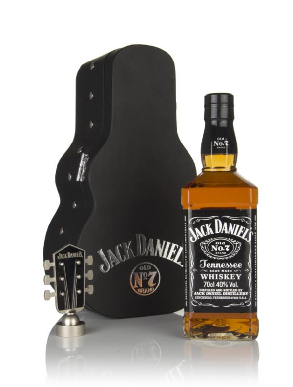 Jack Daniels Tennessee Whiskey Guitar Case Gift Pack (No Box / Torn L Tennessee Whiskey