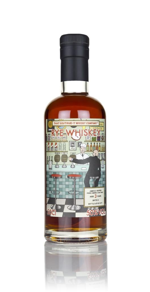 James E. Pepper 3 Year Old - Pedro Ximenez Cask Finish (That Boutique- Rye Whiskey