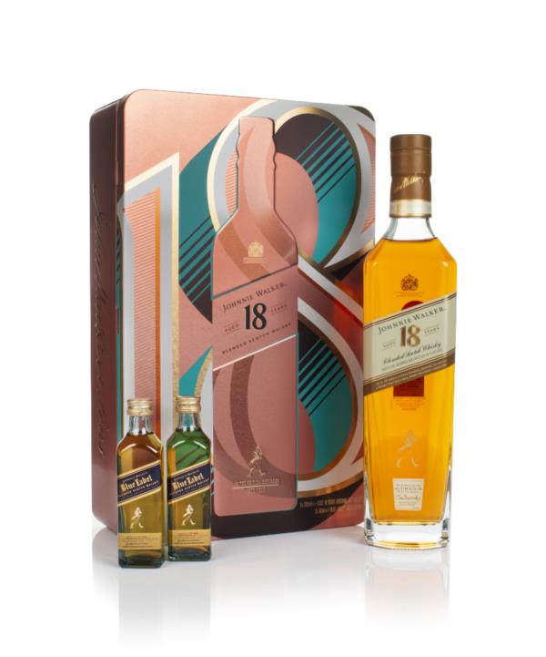 Johnnie Walker 18 Year Old Gift Pack Blended Whisky