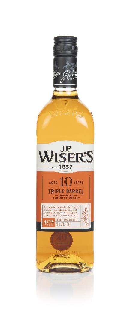 J.P. Wisers 10 Year Old Triple Barrel Blended Whisky