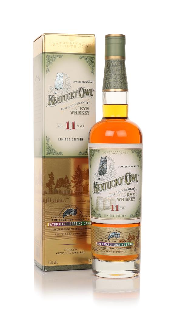 Kentucky Owl 11 Year Old Bayou Mardi Gras XO Cask Rye Whiskey