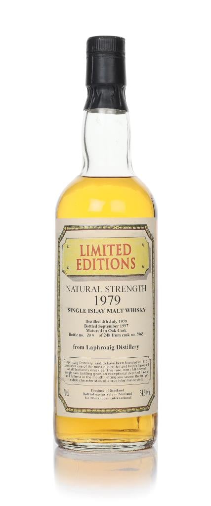 Laphroaig 1979 Natural Strength - Limited Editions (Blackadder) Single Malt Whisky