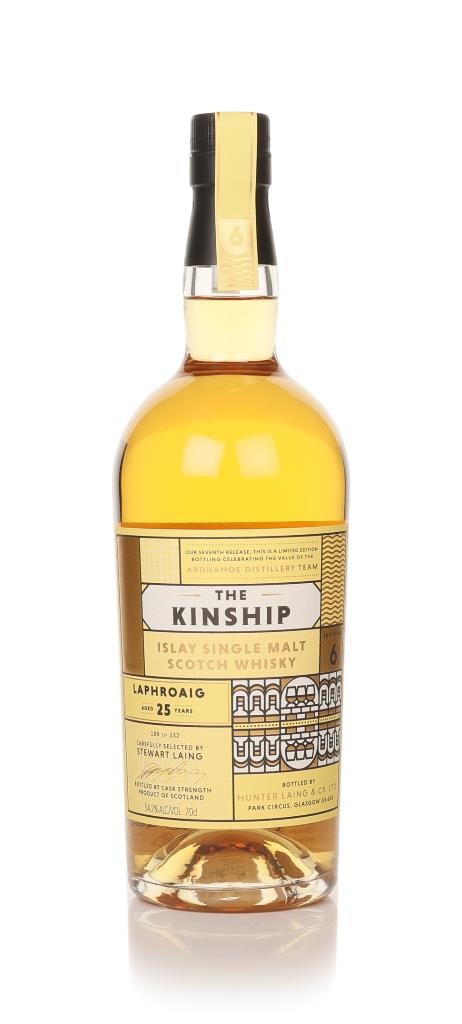 Laphroaig 25 Year Old - The Kinship (Hunter Laing) Single Malt Whisky