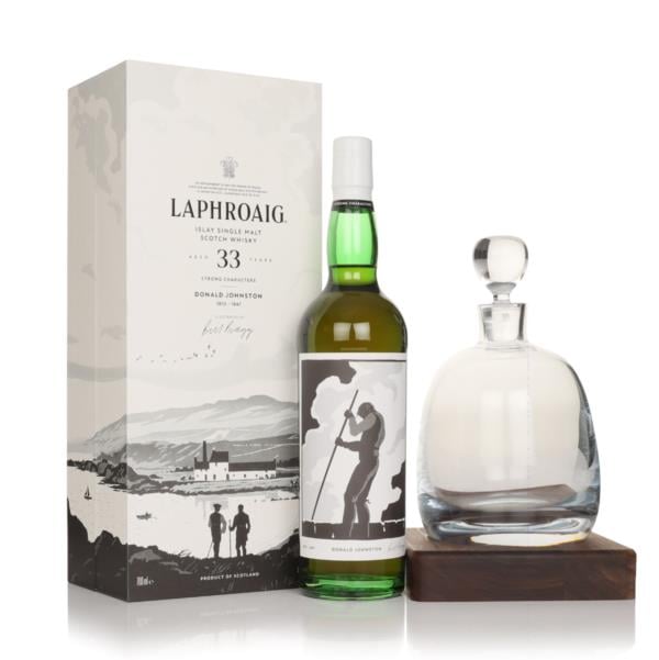 Laphroaig 33 Year Old Strong Characters - Donald Johnston Single Malt Whisky