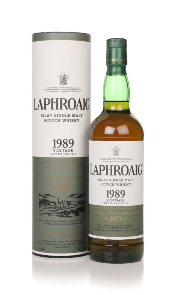 Laphroaig 23 Year Old 1989 Vintage Single Malt Whisky
