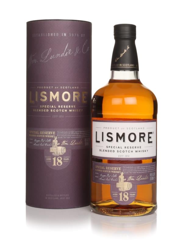 Lismore 18 Year Old Special Reserve Blended Whisky