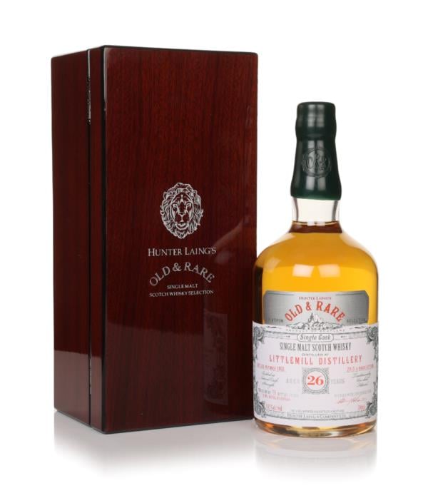 Littlemill 26 Year Old 1988 - Old & Rare Platinum (Hunter Laing) Single Malt Whisky